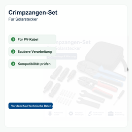Crimpzangen-Set - Vorteile und Hinweise