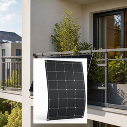LIONSHEE Ultraleichtes Solarpanel - realistisches Anwendungsbild