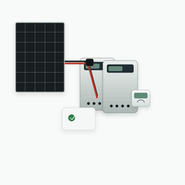 Marstek B2500 Balkonkraftwerk Speicher 4,48 kWh mit Smart Meter - System und Anschluss
