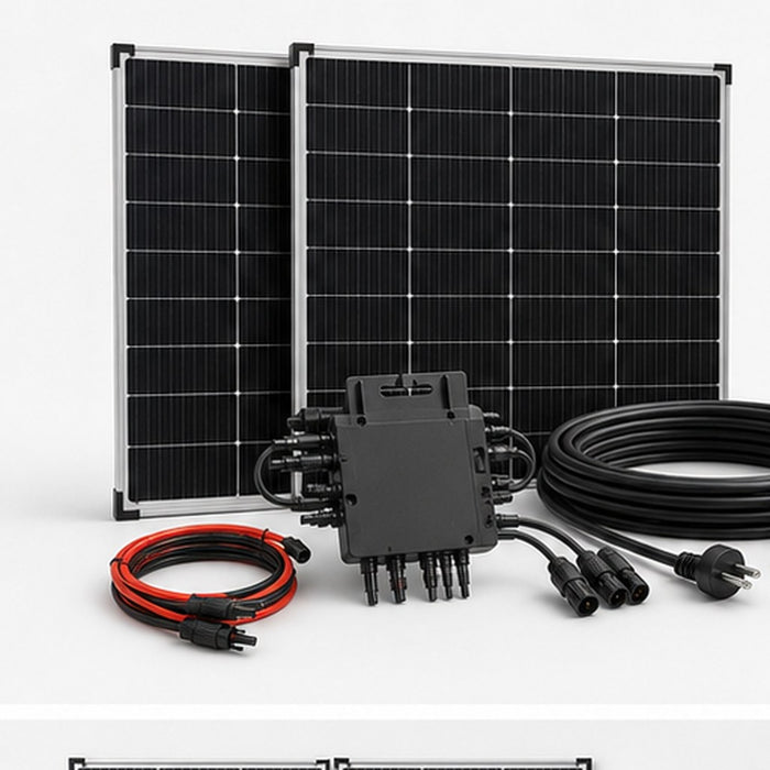 Solakon 1000W Balkonkraftwerk Komplettset mit 10m Anschlusskabel - Hauptbild ohne Text