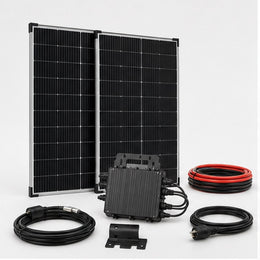 Solakon 1000W Balkonkraftwerk Komplettset mit 800W Wechselrichter - Hauptbild ohne Text