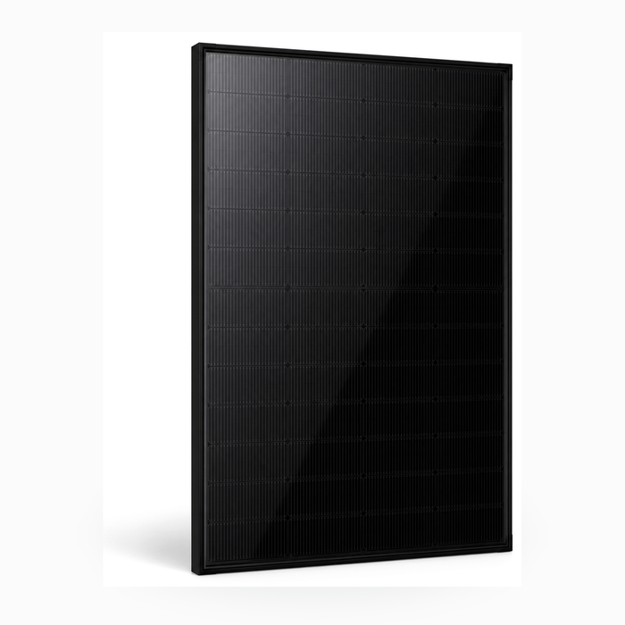 SUNNIVA BLACK Bifaziales Solarmodul - realistisches Hauptbild ohne Text