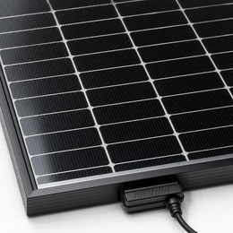 SUNSHARE Solarmodul für Balkonkraftwerk & PV-Anlage - realistische Detailaufnahme