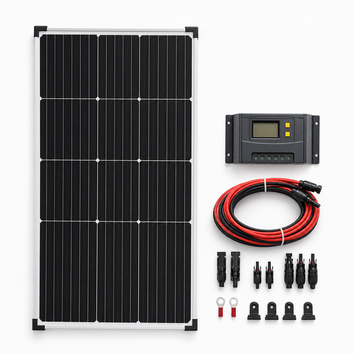 Topsolar 200W Solar-Kit für Camping, Wohnmobil & Yacht - Hauptbild ohne Text